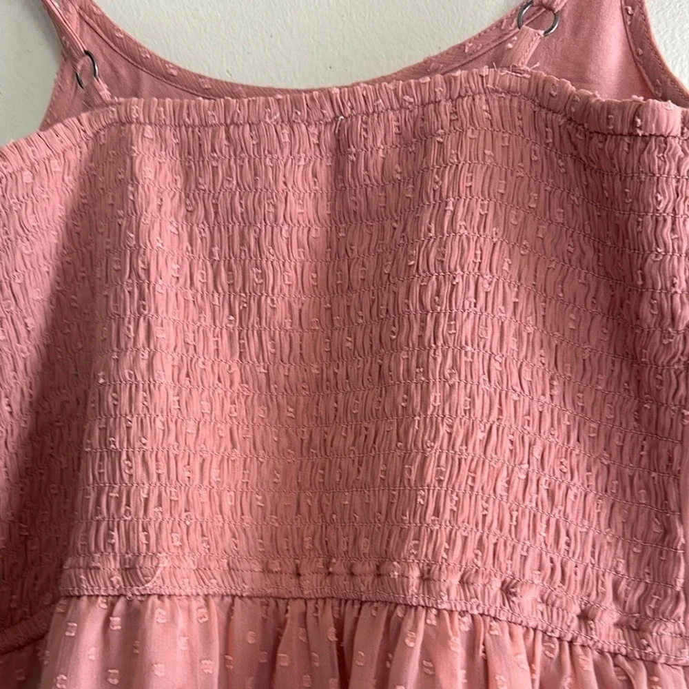 Abercrombie Kids Pink Ruffled Cocktail Dress